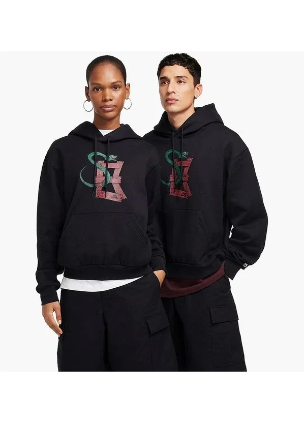 Кофта унісекс Nike Sb Skate Fleece Pullover Hoodie Black (FV7400-010)