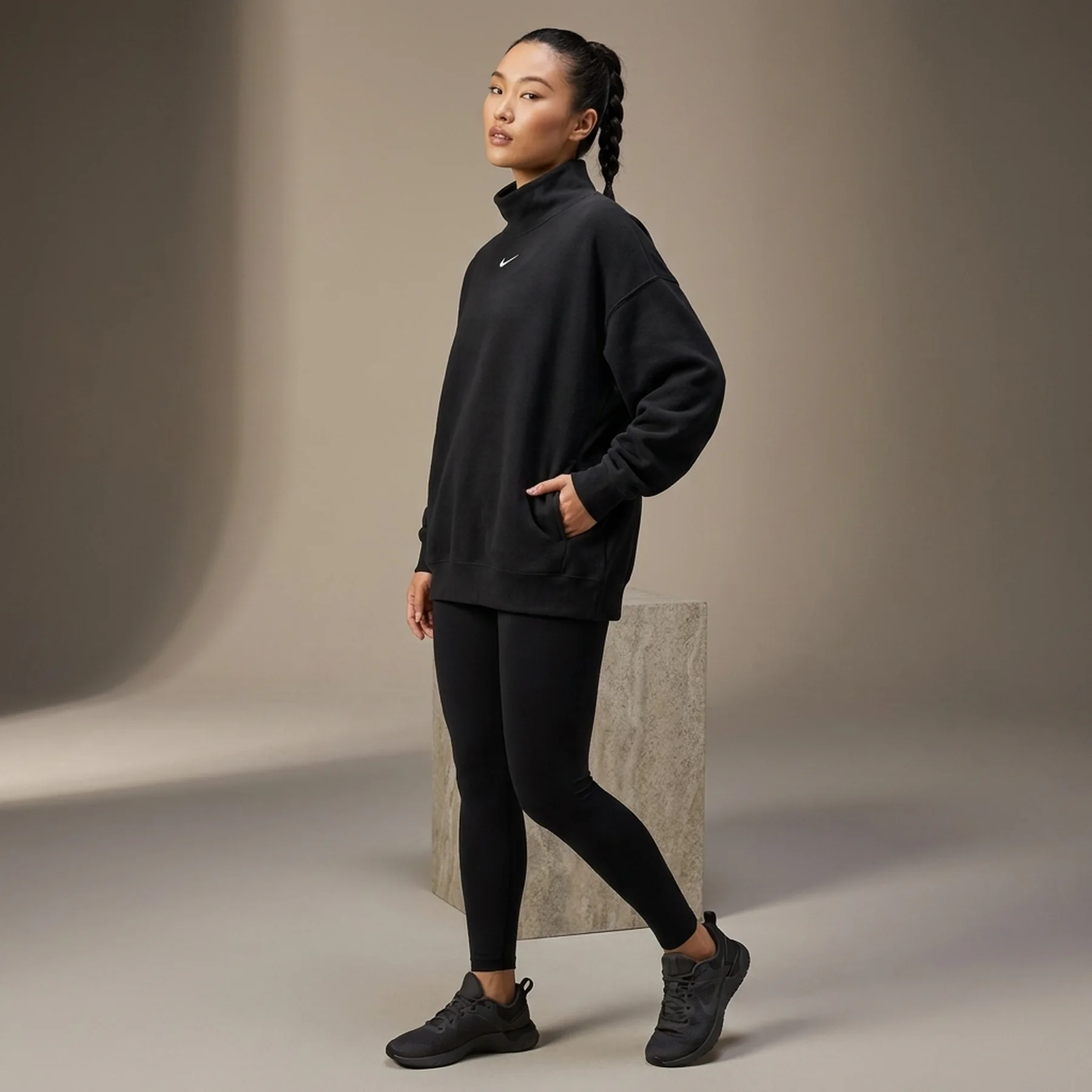 Кофта унісекс Nike Sportswear Funnel-Neck Fleece Sweatshirt (DR7843-010)