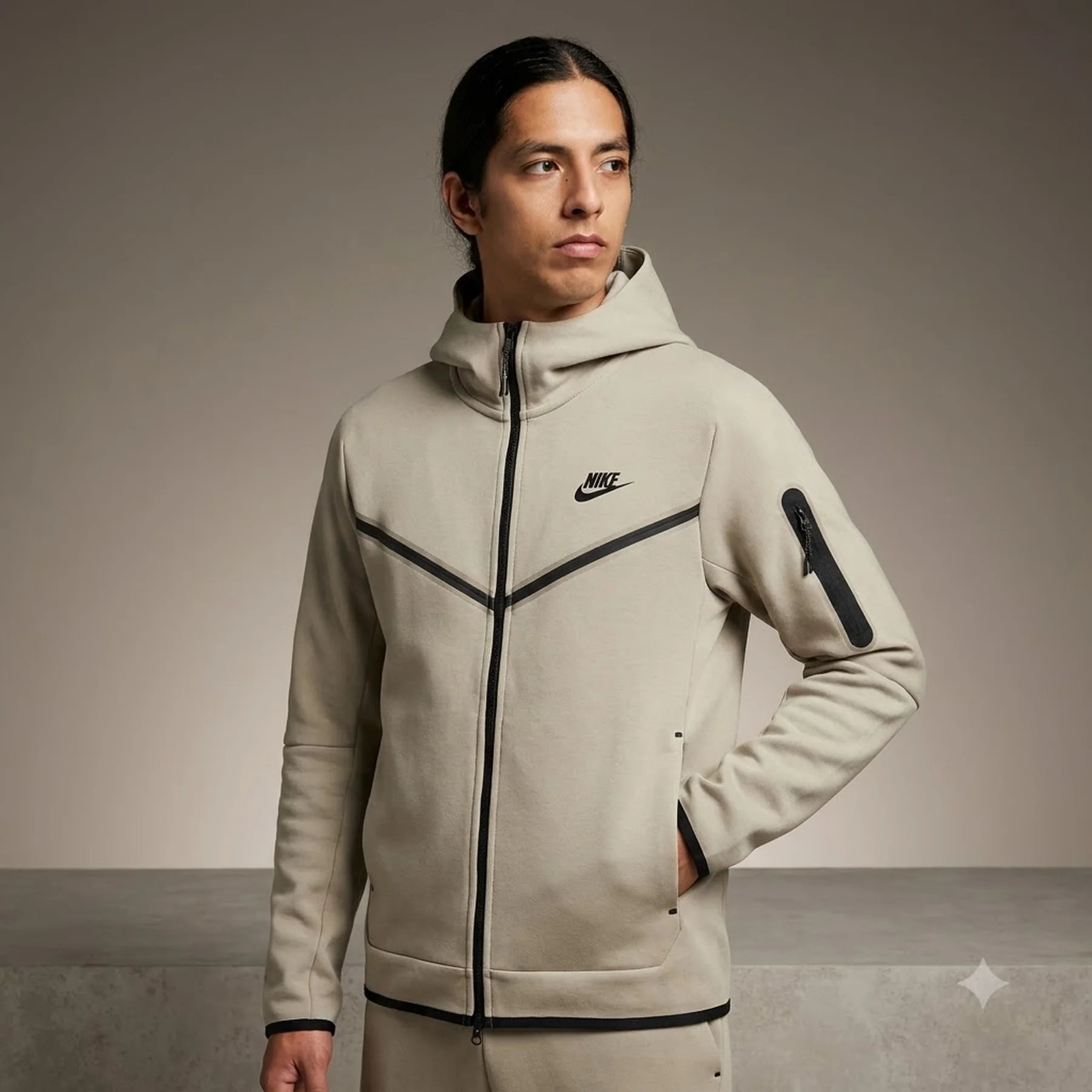 Кофта унісекс Nike Tech Full-Zip Windrunner Hoodie (HV0949-320)