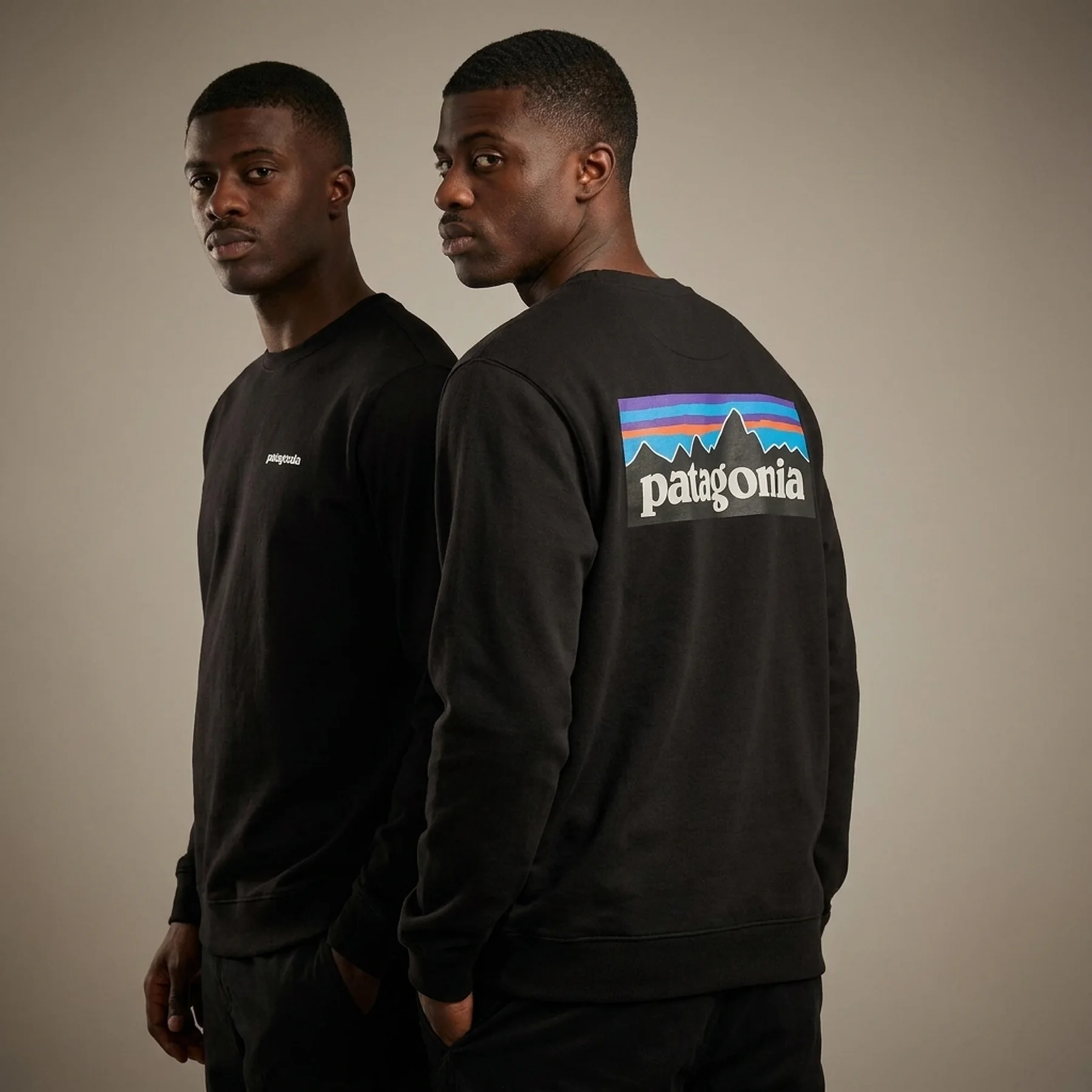 Кофта унісекс Patagonia P-6 Logo Uprisal Crew Sweatshirt (BLK39657)