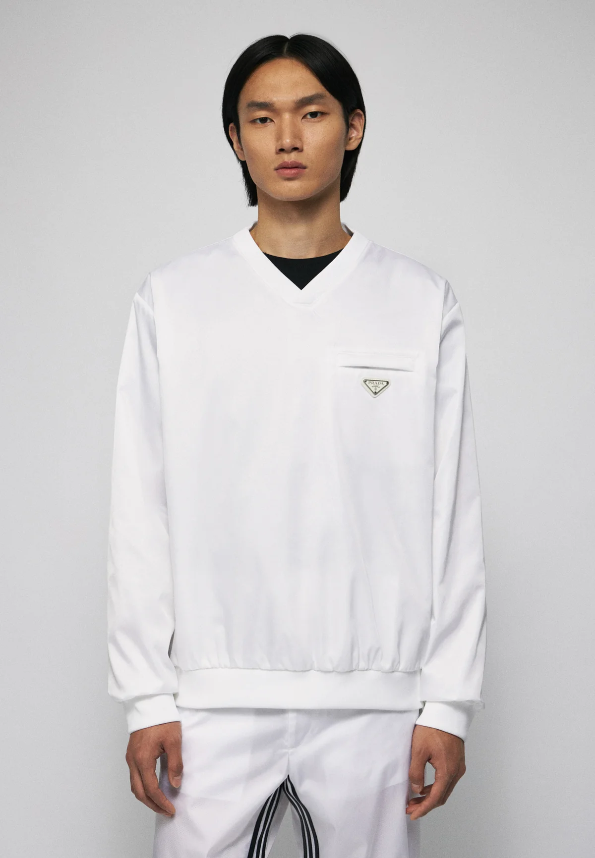Кофта унісекс Prada X Adidas Prada X Re-Nylon Sweater (HN6510)