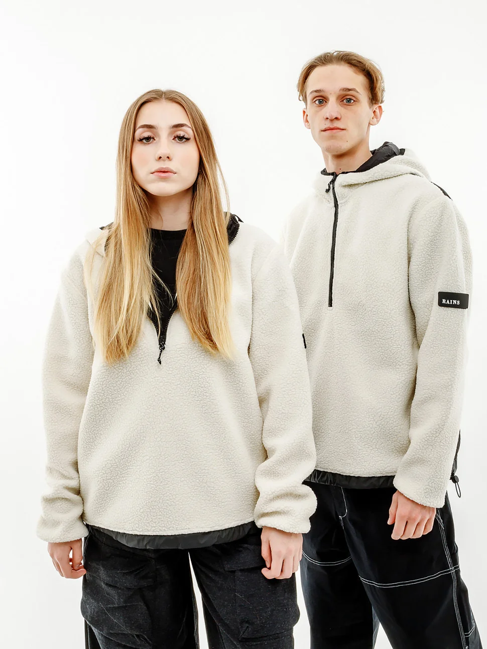 Кофта унісекс Rains Tops Beige (1853-OFFWHITE)