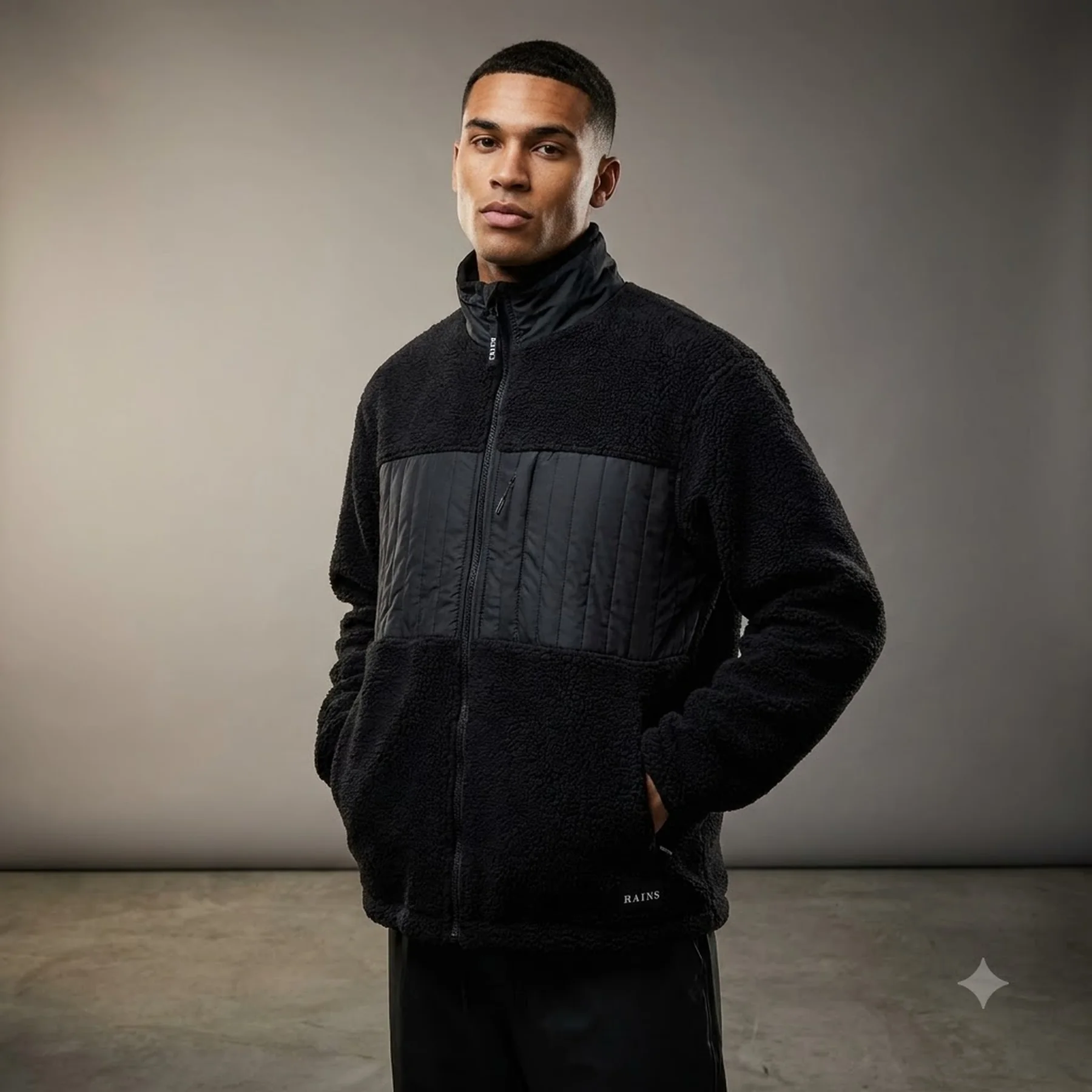 Кофта унісекс Rains Tops Black (1852-BLACK)