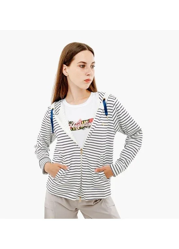 Кофта жіночі Australian Stripes Hoodie Polyviscosa Jacket (LSDGC0010-010)