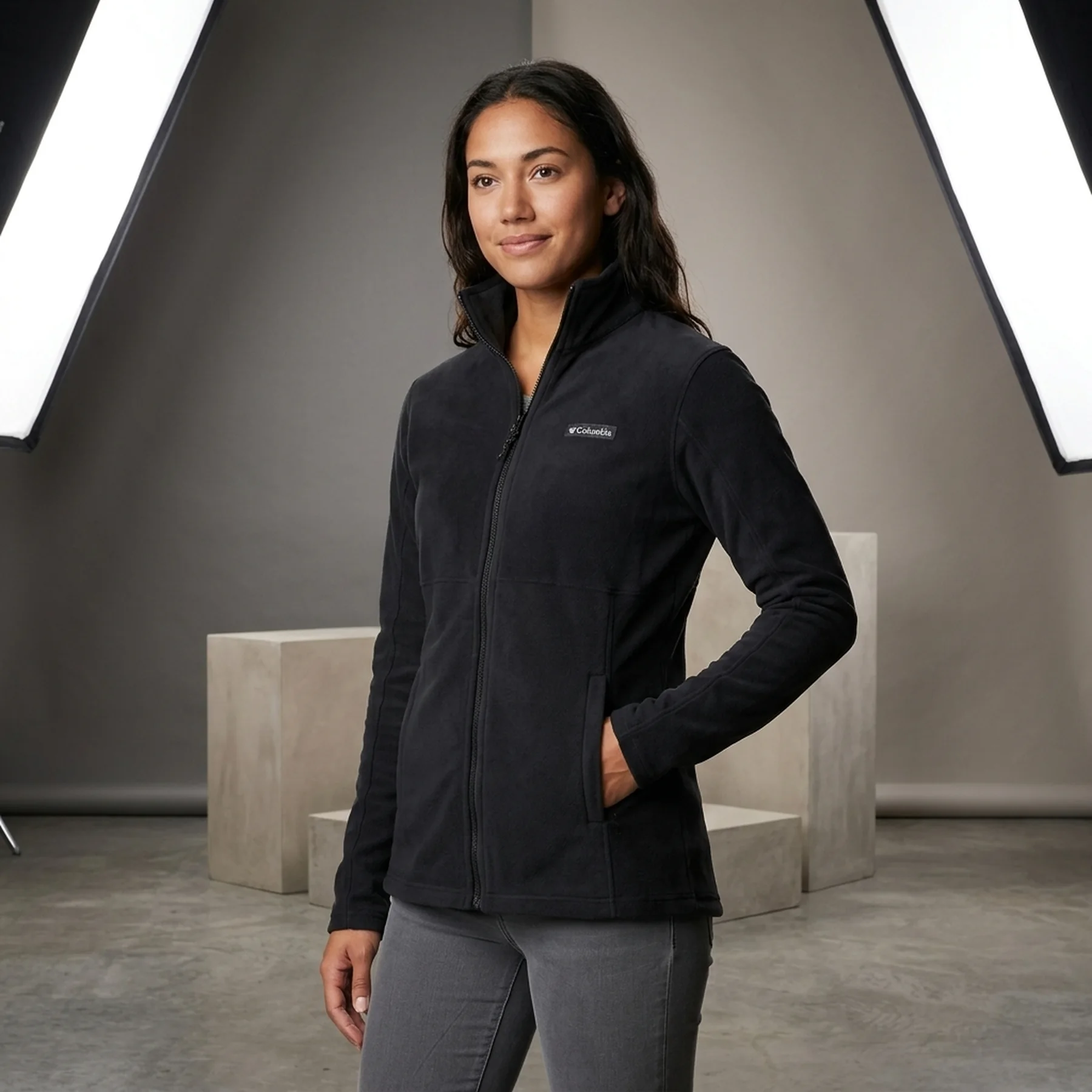Кофта жіночі Columbia Basin Trail Iii Full Zip Fleece Black (XK0841-010)