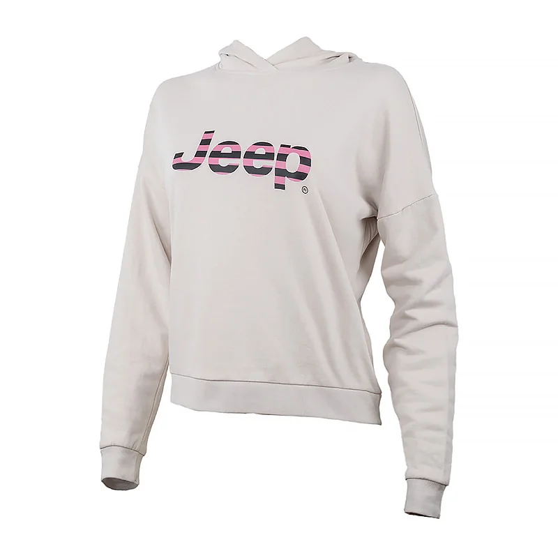 Кофта жіночі Jeep Hooded Cropped Sweatshirt Striped Print (O102609-J863)