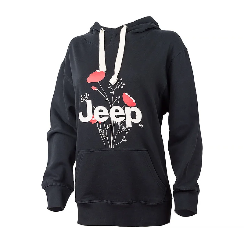 Кофта жіночі Jeep Hooded Oversize Sweatshirt Botanical Print (O102606-B000)