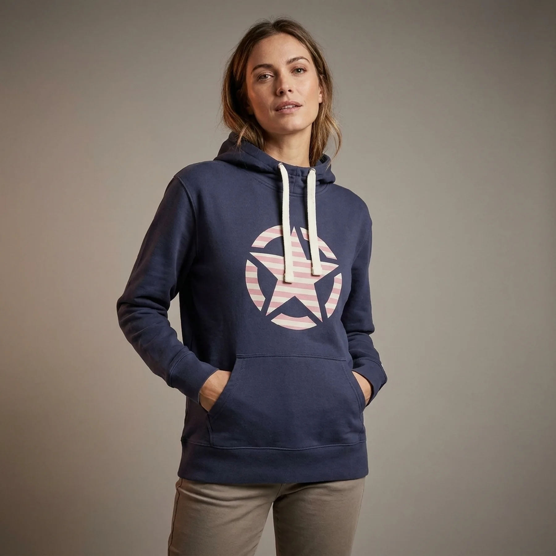 Кофта жіночі Jeep Hooded Oversize Sweatshirt Star (O102608-A184)