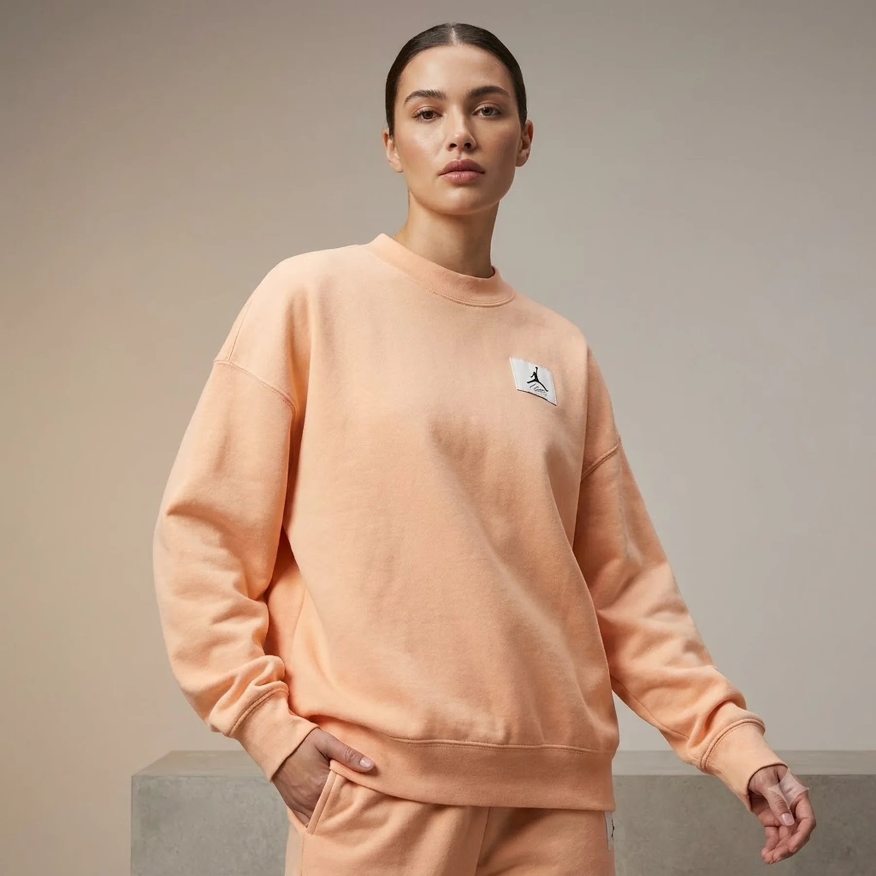 Кофта жіночі Jordan Air Essentials Orange (DM5189-268)