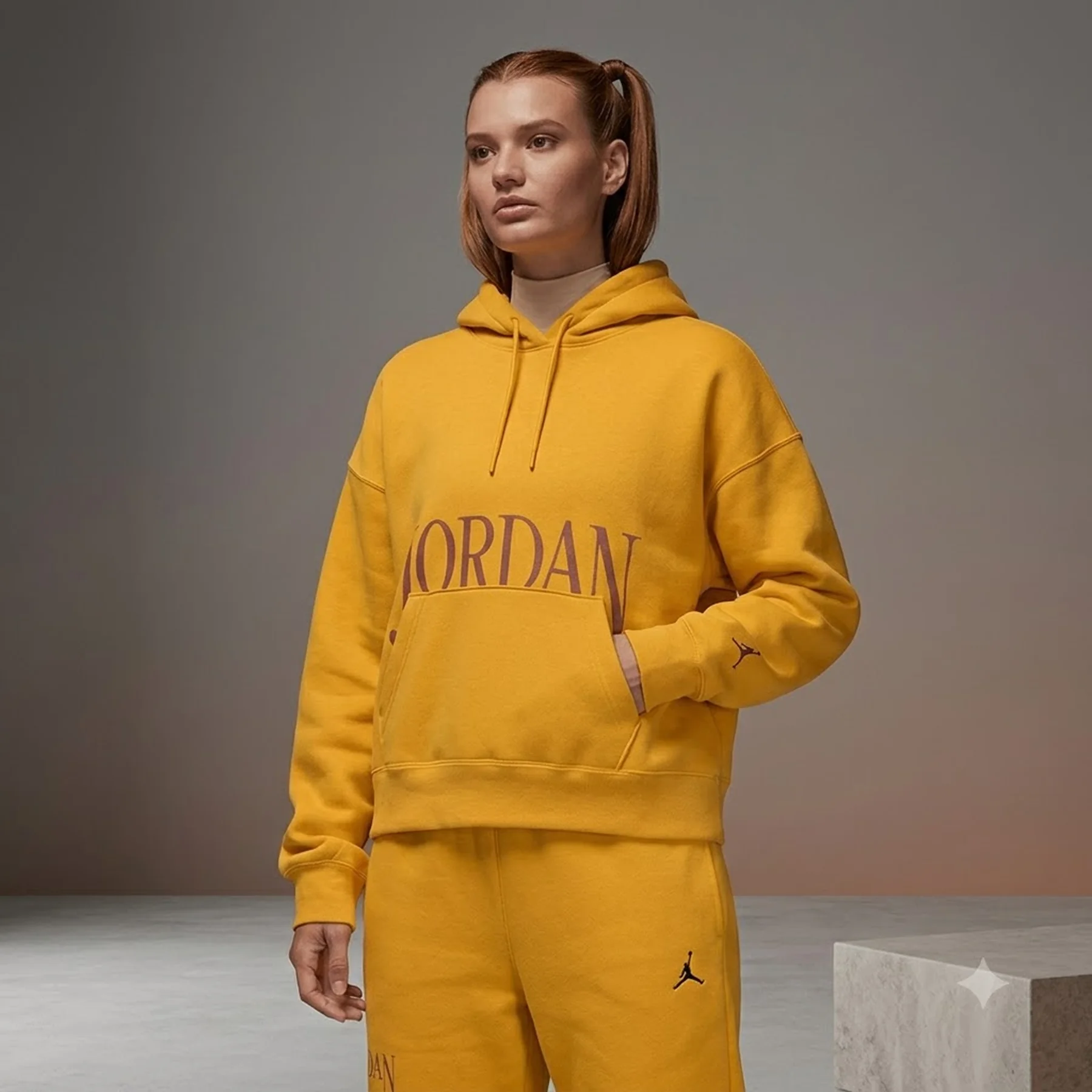 Кофта жіночі Jordan Brooklyn 85 Yellow (FN5434-752)