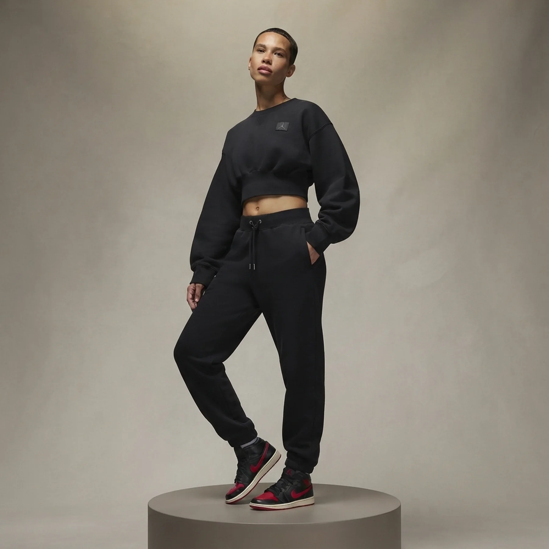 Кофта жіночі Jordan Flight Fleece Black (FV7152-010)