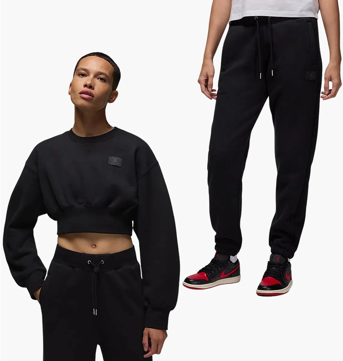 Кофта жіночі Jordan Flight Fleece Black (FV7152-010)