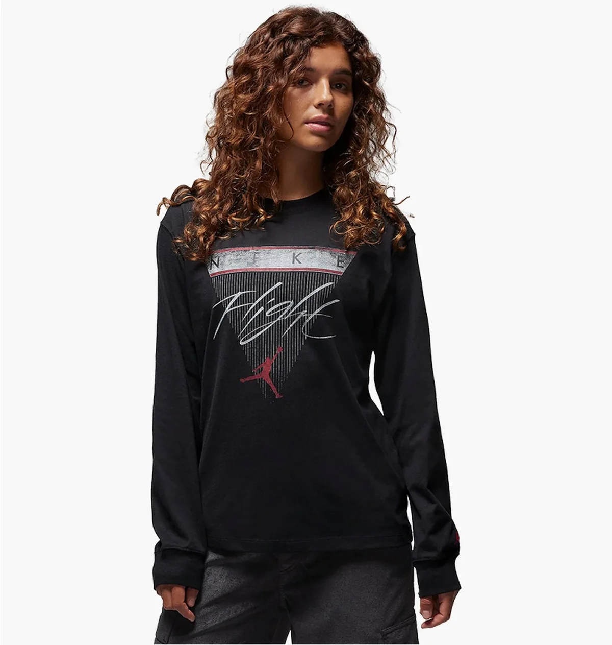 Кофта жіночі Jordan Long-Sleeve Graphic T-Shirt (FD7205-010)
