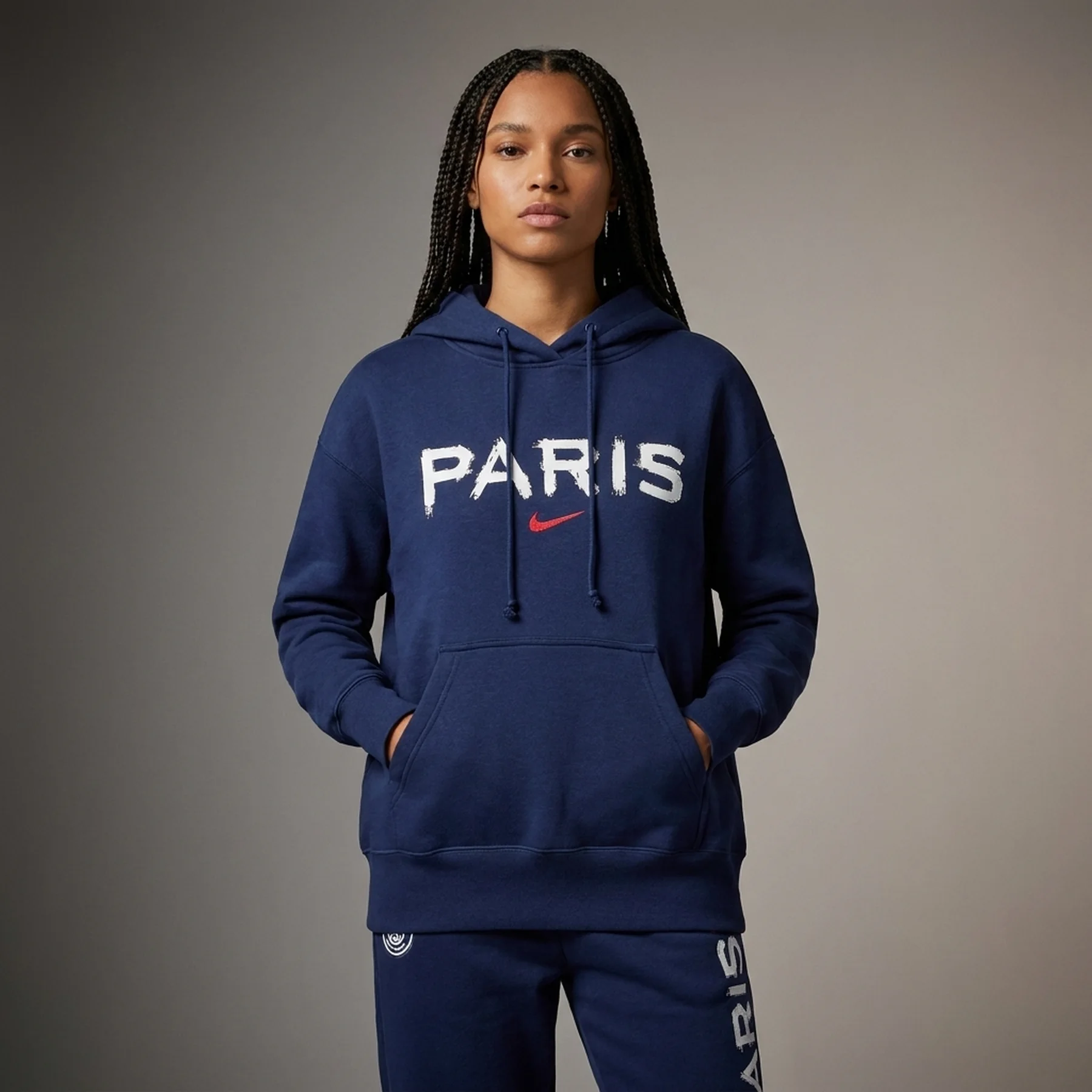 Кофта жіночі Jordan Psg Wnsw Phnx Flc Os Po Hdy Gx (FQ3253-410)