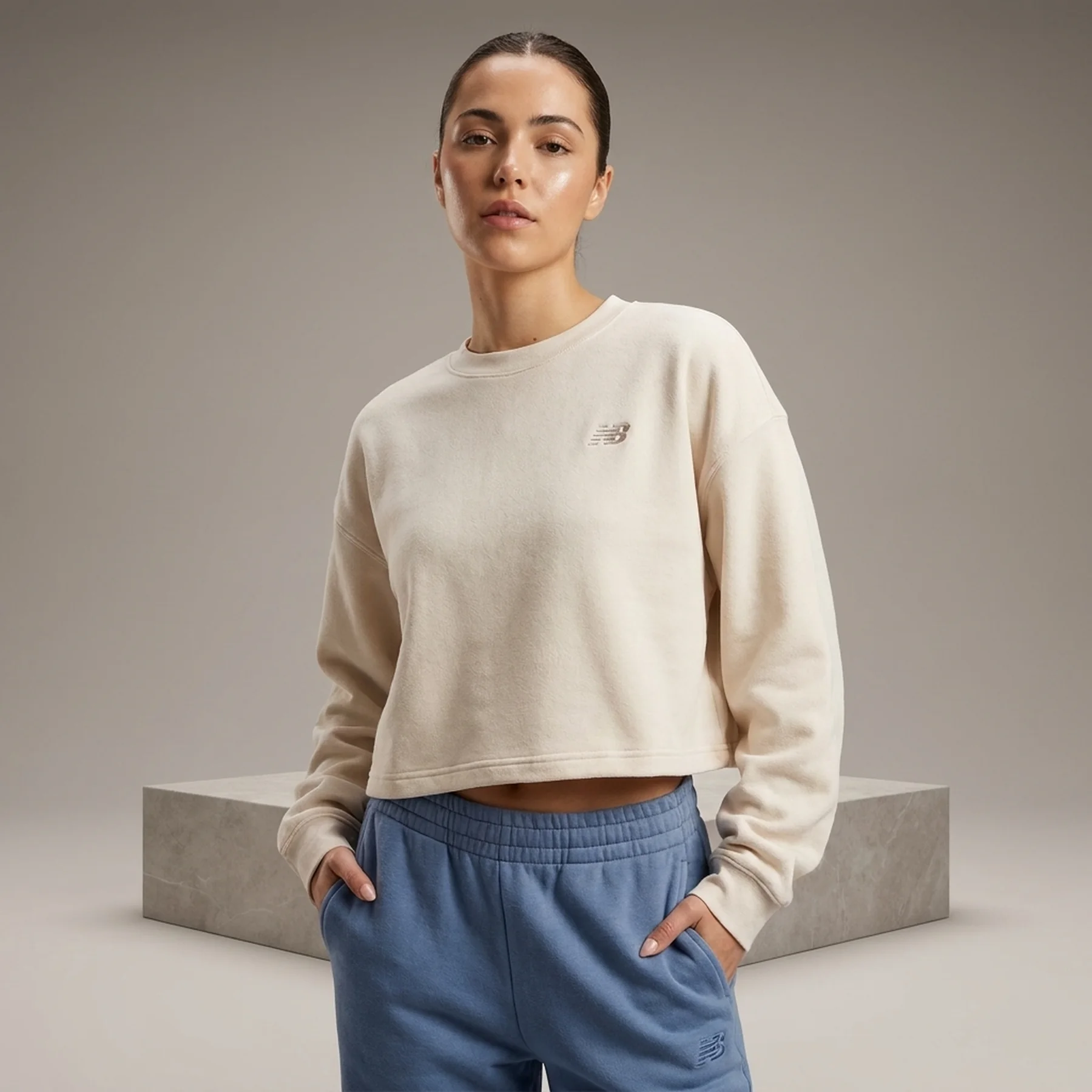 Кофта жіночі New Balance Coastal Fleece (WT51514LIN)