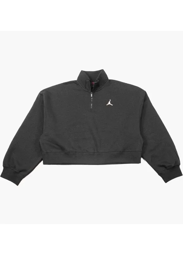 Кофта жіночі Nike Brk Flc Qz Top Black (IH2391-010)