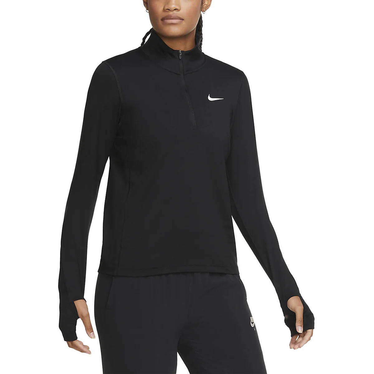 Кофта жіночі Nike Element Women's 1/2-Zip Running To (CU3220-010)