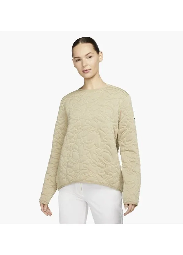 Кофта жіночі Nike Dri-Fit Long-Sleeve Golf Mid Layer Beige (DO6790-250)