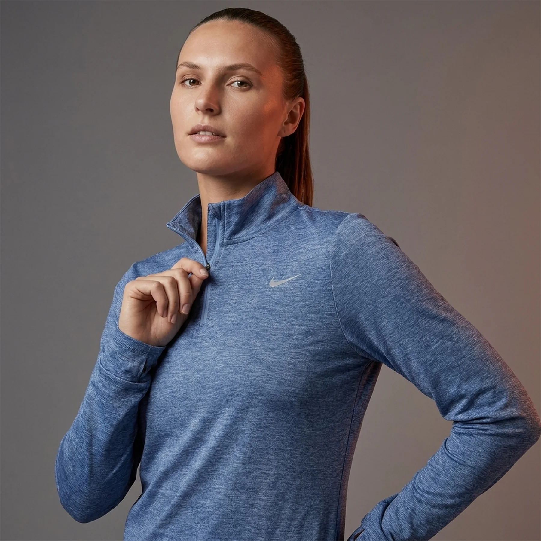 Кофта жіночі Nike Dri-Fit Swift Uv Blue (FB4316-493)