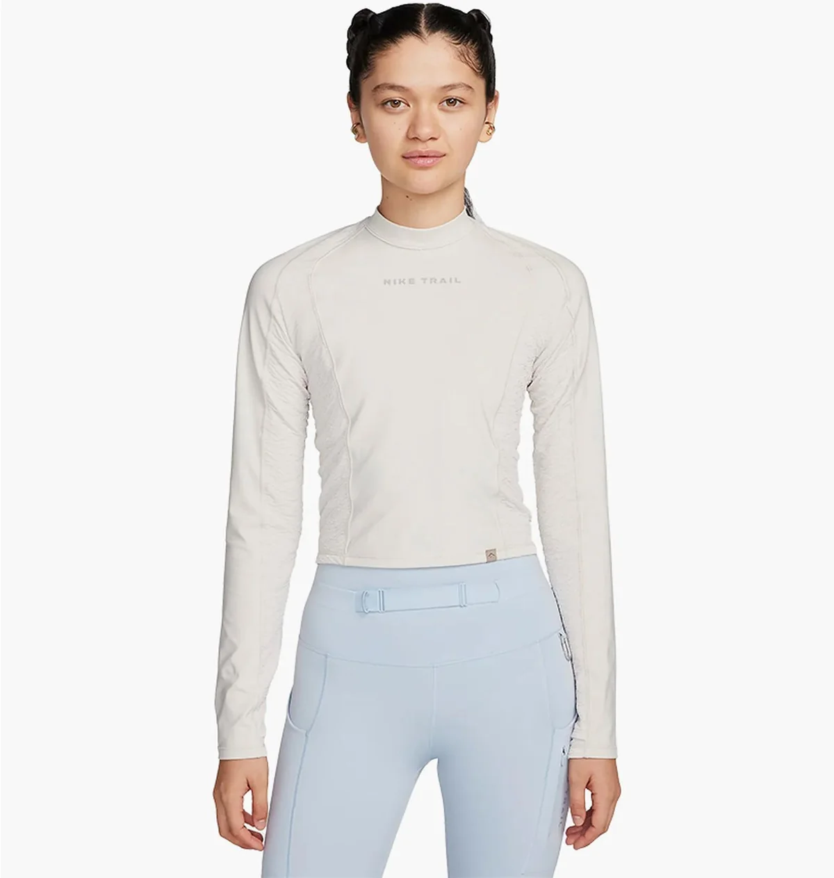 Кофта жіночі Nike Dri-Fit Trail Beige (FN4706-104)