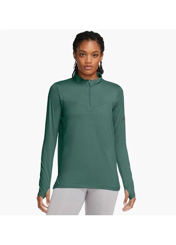 Кофта жіночі Nike Element Trail Running Green (DC5217-361)