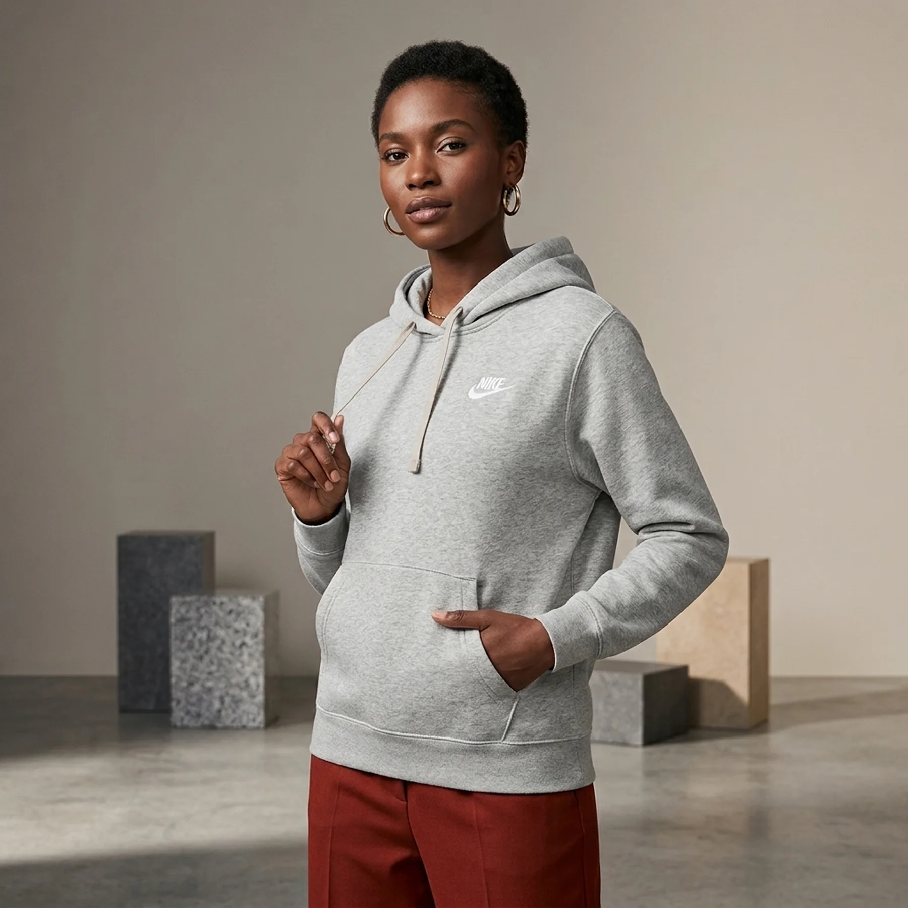 Кофта жіночі Nike Essential Fleece Hoodie (BV4124-063)