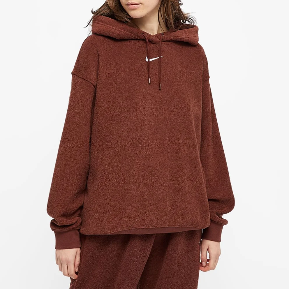 Кофта жіночі Nike Essentials Plush Fur Hoodie (DD5118-273)