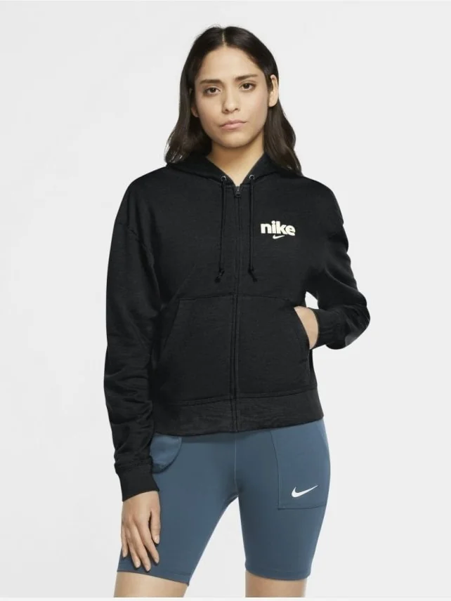 Кофта жіночі Nike Fleece Varsity Black (CU5056-010)