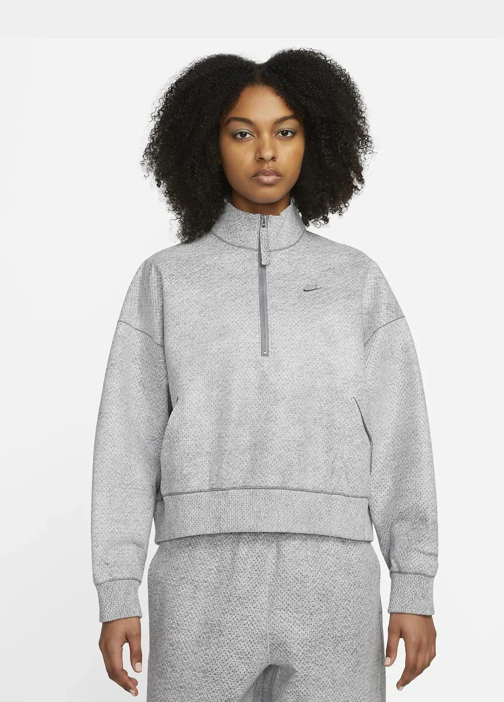 Кофта жіночі Nike Forward Jacket Women's 1/4-Zip Jacket (DQ6999-077)