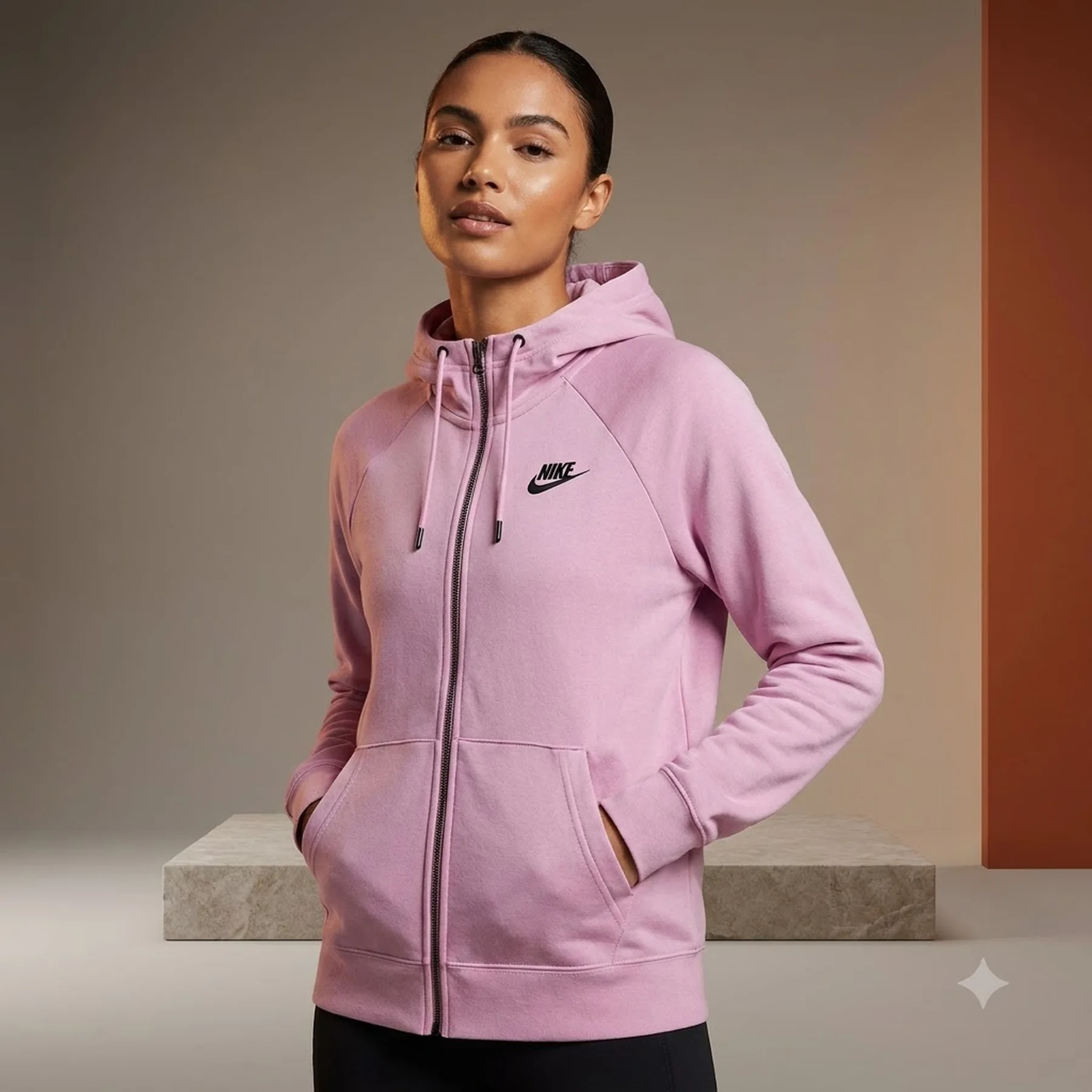 Кофта жіночі Nike Hooded Sweatshirt Sportswear Essential (DX2317-522)