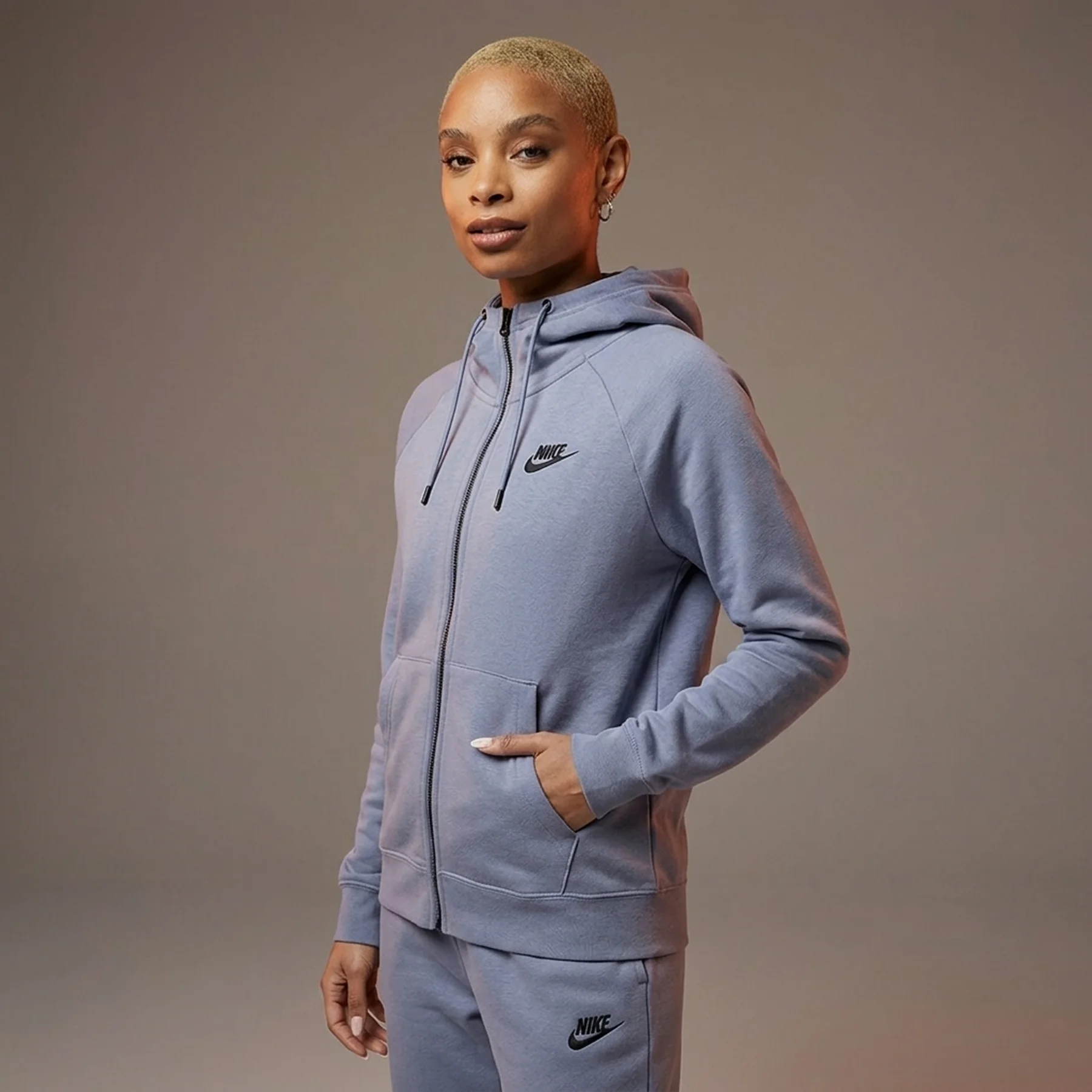 Кофта жіночі Nike Nsw Essntl Flc Fz Hoodie (DX2317-493)