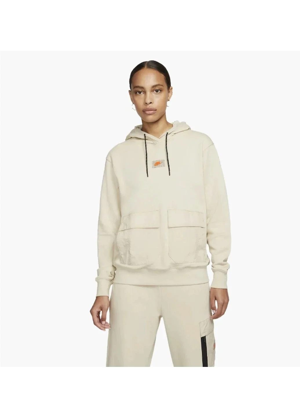 Кофта жіночі Nike Nsw Flc Po Hoodie Su (DX2324-206)