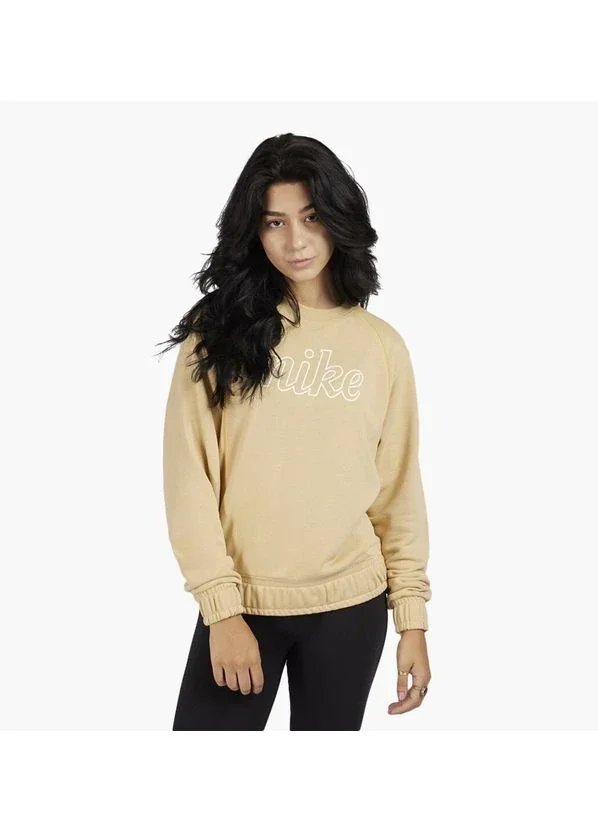 Кофта жіночі Nike Nsw Fleece Top Yellow (DQ6244-252)