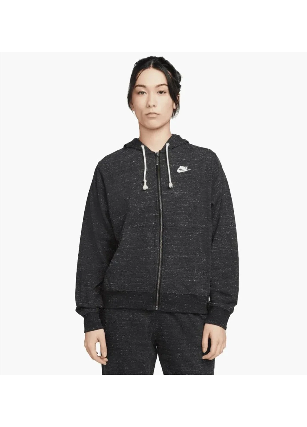 Кофта жіночі Nike Nsw Gym Vntg Easy Fz Hoodie (DM6386-010)