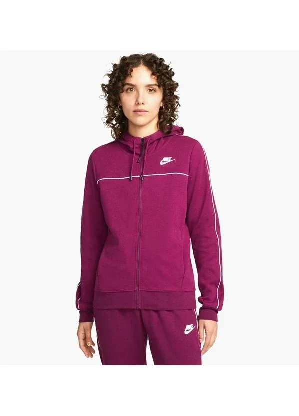 Кофта жіночі Nike Nsw Mlnm Essntl Flc Fz Hdy (CZ8338-610)