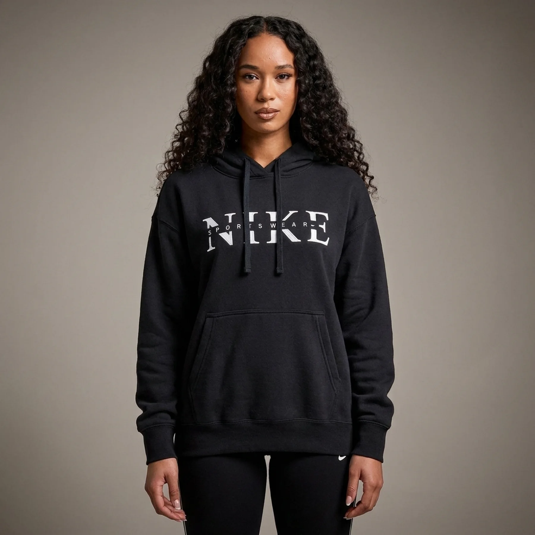 Кофта жіночі Nike Nsw Phnx Flc Po Black (IH4054-010)