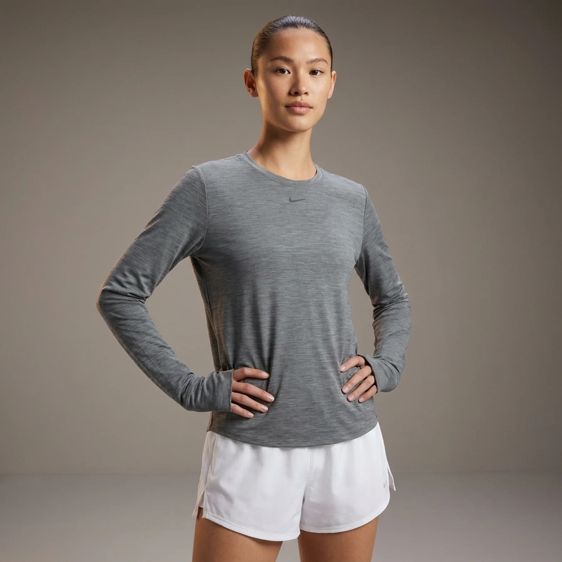 Кофта жіночі Nike One Grey (FN2801-084)