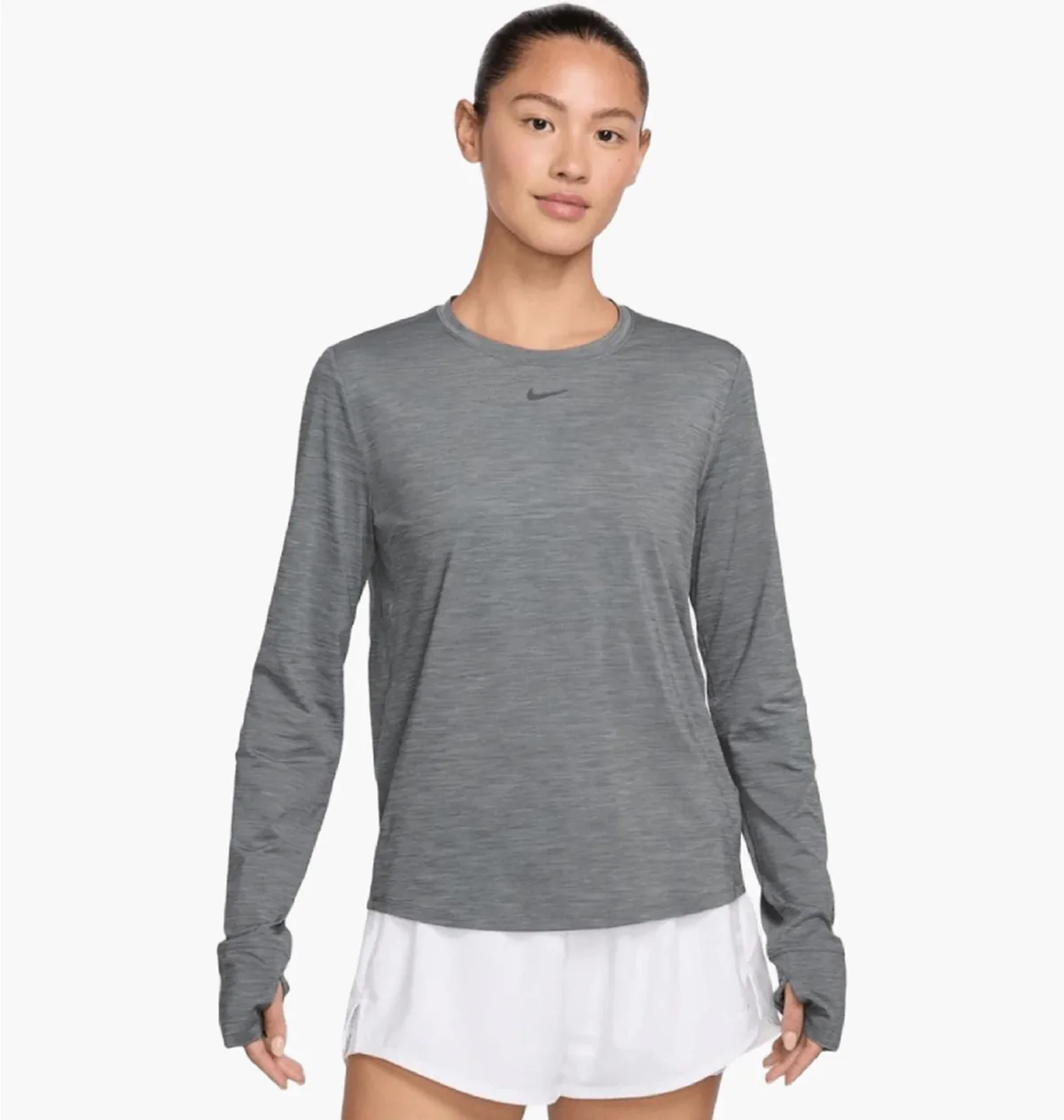 Кофта жіночі Nike One Grey (FN2801-084)