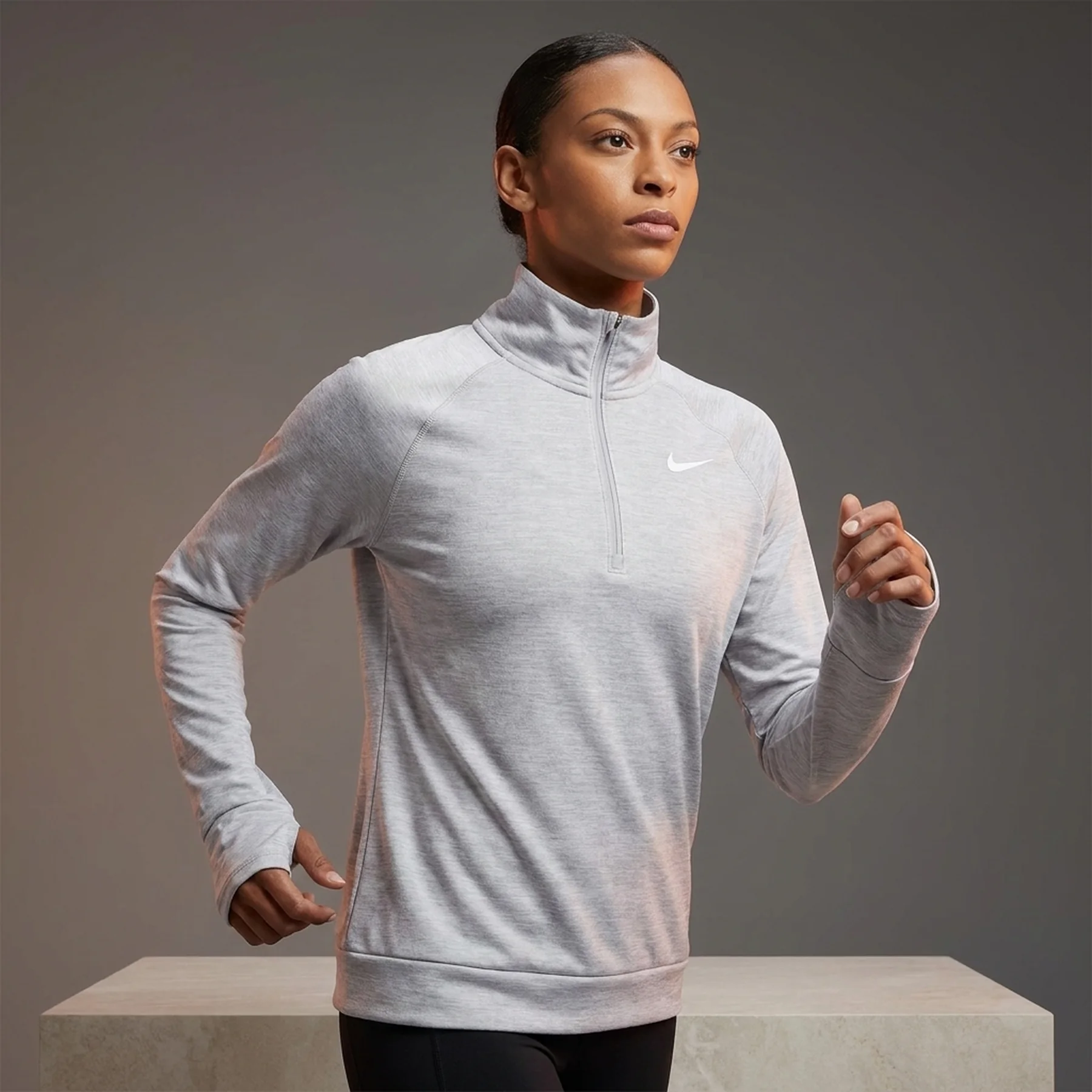Кофта жіночі Nike Pacer White (CU3267-077)