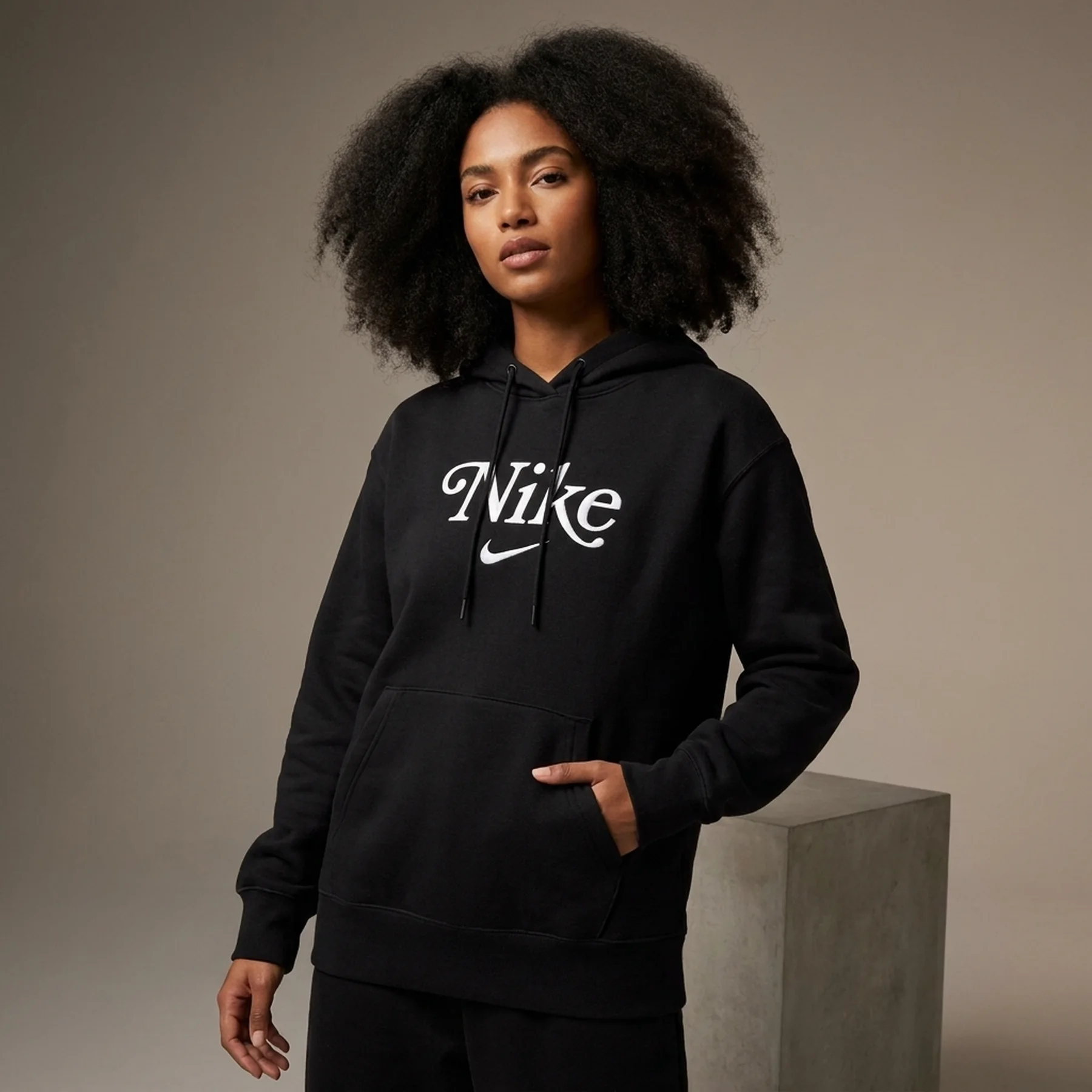 Кофта жіночі Nike Portswear Phoenix Fleece Black (HV3774-010)