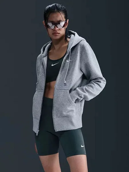 Кофта жіночі Nike Sportswear Phoenix Fleece Grey (HJ0995-051)