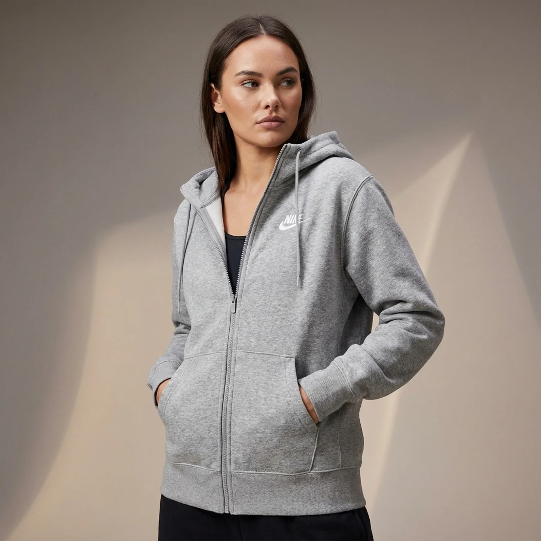 Кофта жіночі Nike Sportswear Phoenix Fleece Grey (HJ0995-063)