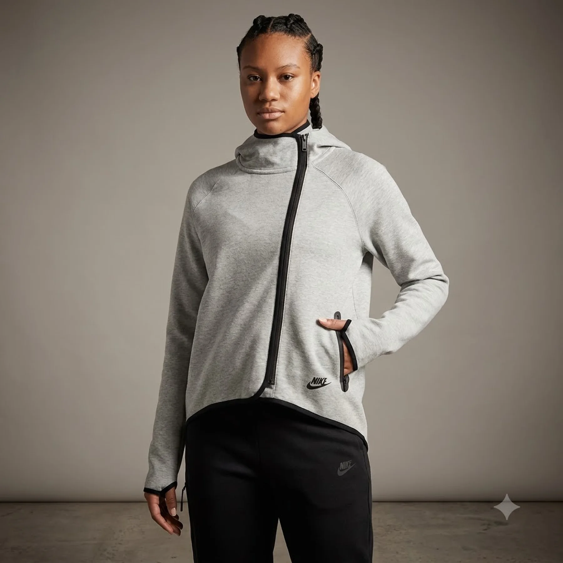 Кофта жіночі Nike Sportswear Tech Fleece (FN4164-063)
