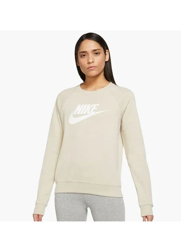 Кофта жіночі Nike Swoosh Sweatshirt Beige (BV4112-206)