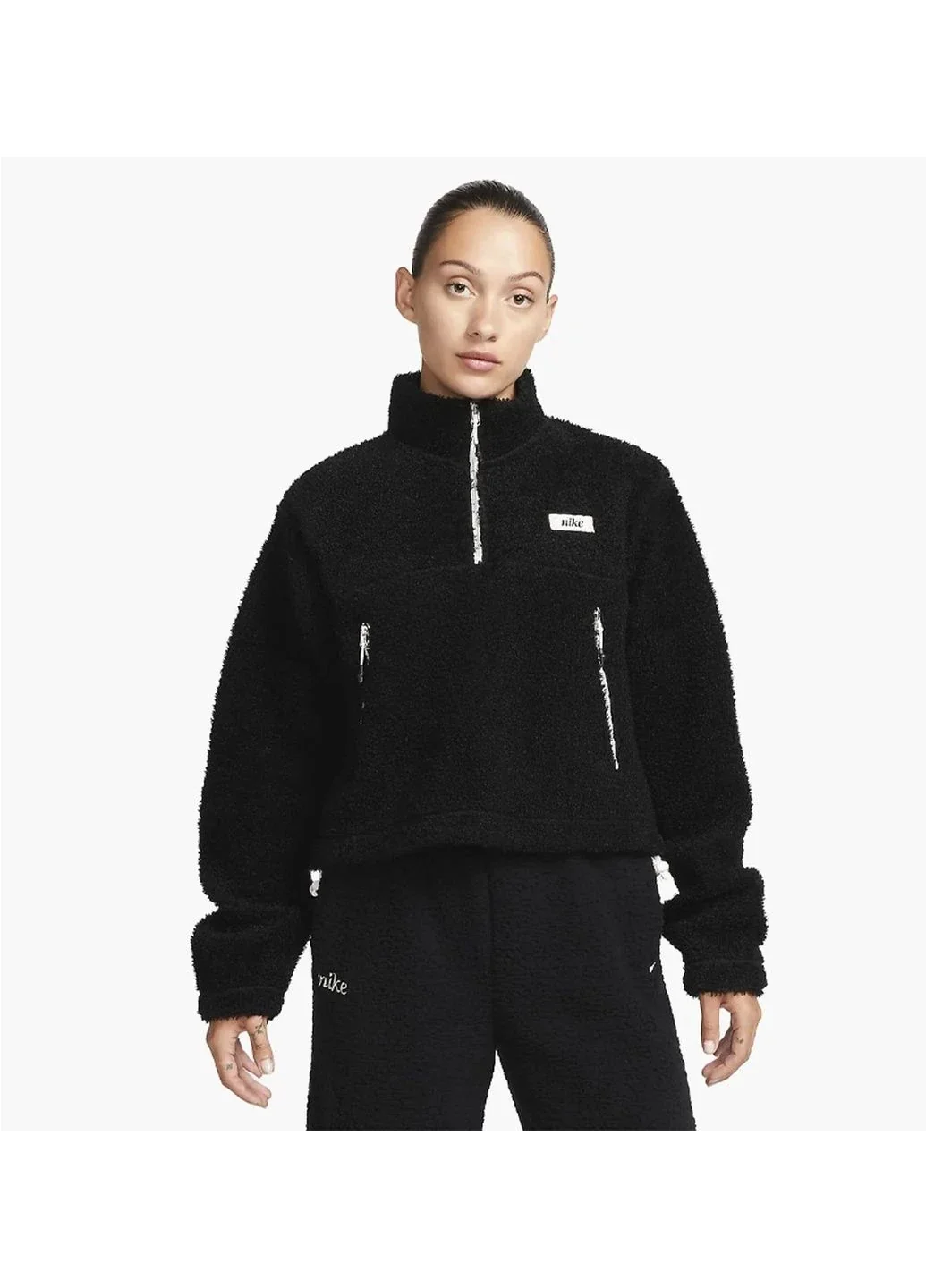 Кофта жіночі Nike Therma-Fit 1/2-Zip Top (DQ6242-010)