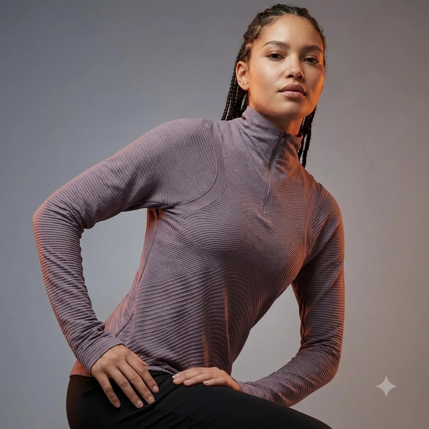 Кофта жіночі Nike Therma-Fit Adv Run Division Brown (DQ6649-531)