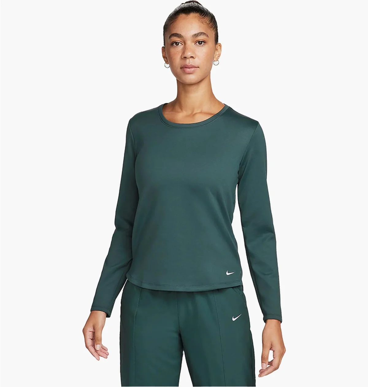 Кофта жіночі Nike Therma-Fit One Long-Sleeve Top Green (DD4927-328)