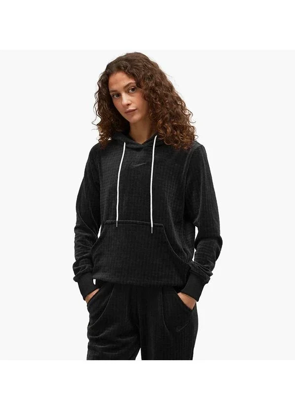 Кофта жіночі Nike Velour Hoodie (DV7812-010)