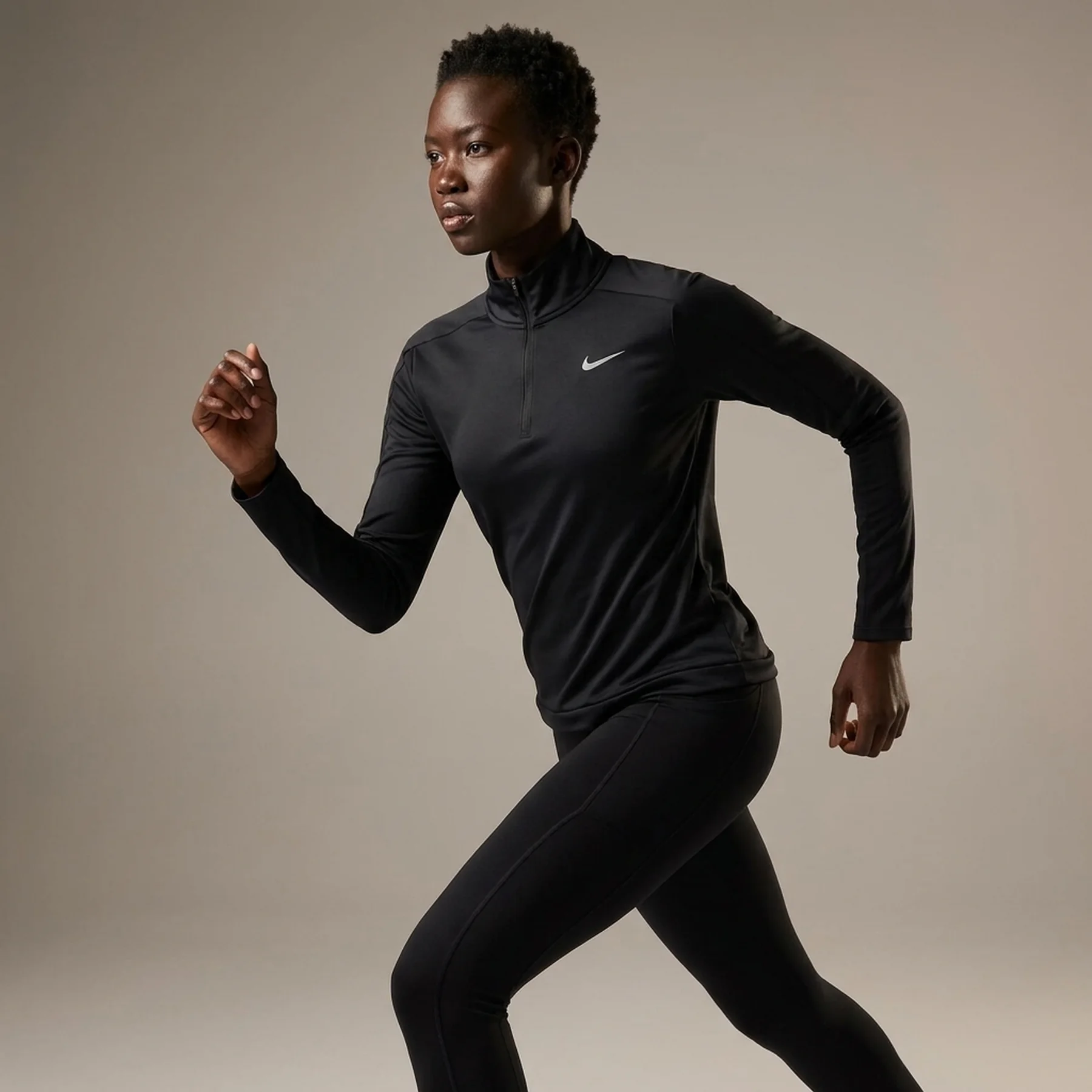 Кофта жіночі Nike W Nk Df Pacer Hz (DQ6377-010)