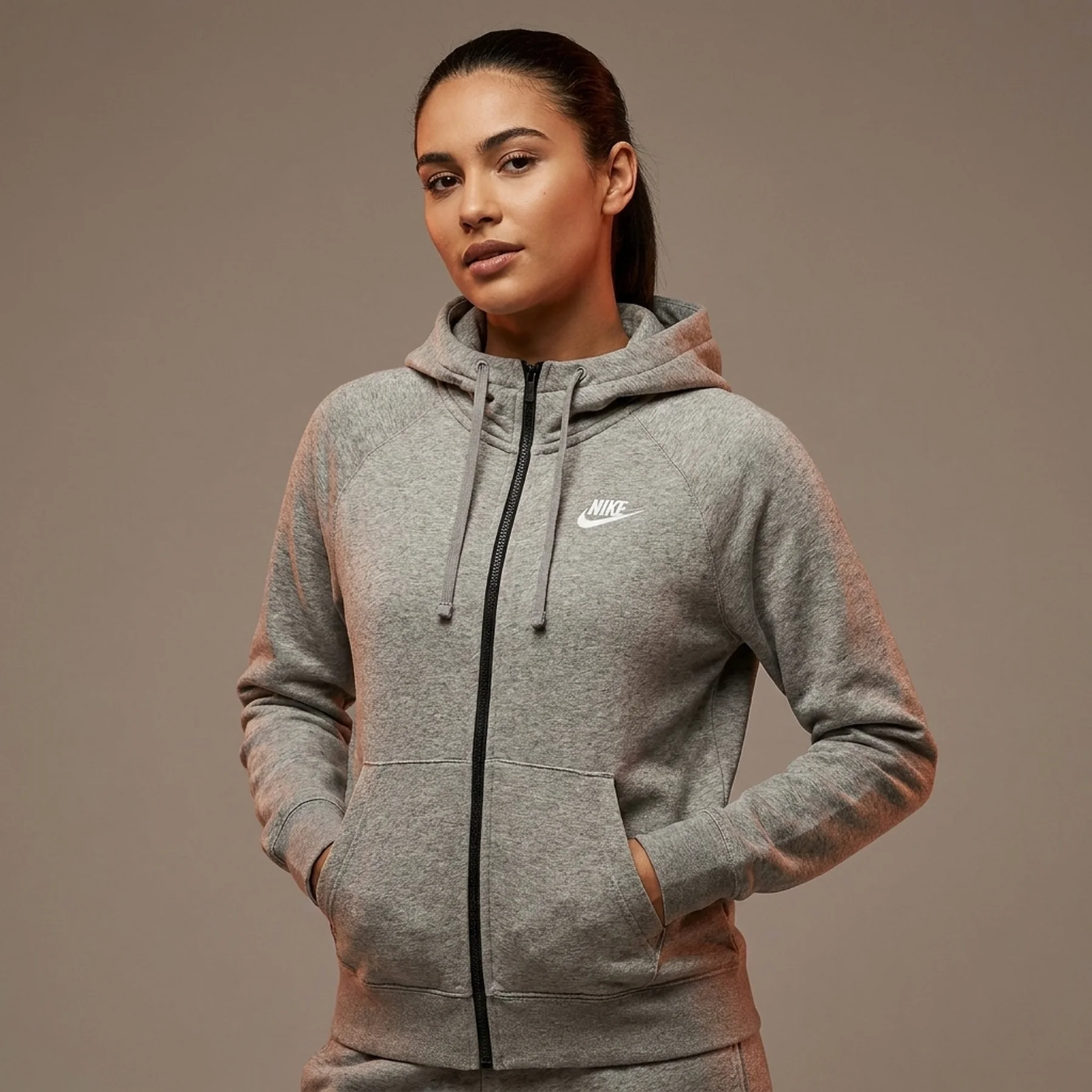 Кофта жіночі Nike W Nsw Essntl Flc Fz Hoodie (BV4122-063)